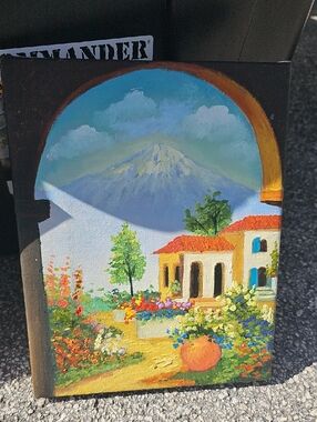 Peruvian Hand painted Art